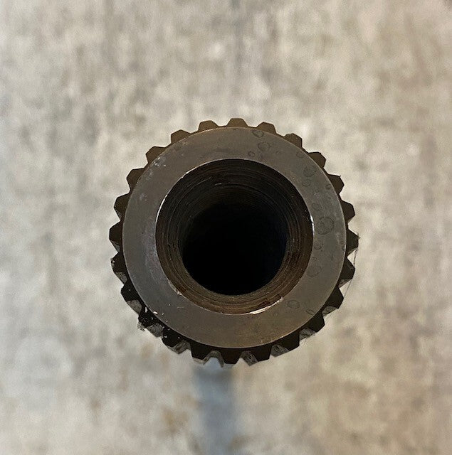 Transmission Input Shaft 28-1/2" Long 30mm OD 34mm 31-Spline End 40mm 24-Spline