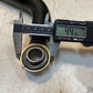 Allstar Performance Adjustable J-Bar Pan Hard Bar w/ 5-1/2" Drop 19mm Bore