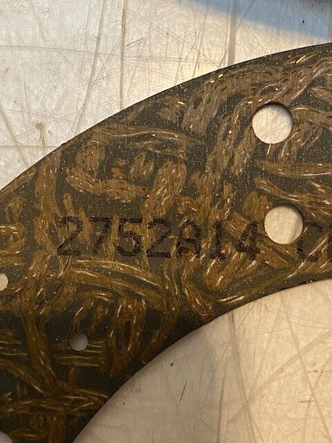 14 Qty of Parker Clutch Facings 2752A14, CFH-PTB99818 | 10-5/8" Dia (14 Qty)