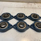 6 Quantity of NKB 2-Bolt Flange Bearings LF206 SB206-20 31mm Bore (6 Qty)