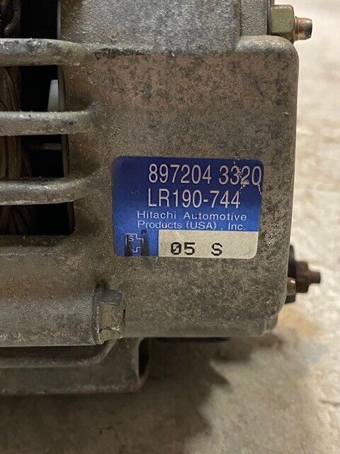 Hitachi Alternator 897204-3320 | LR190-744