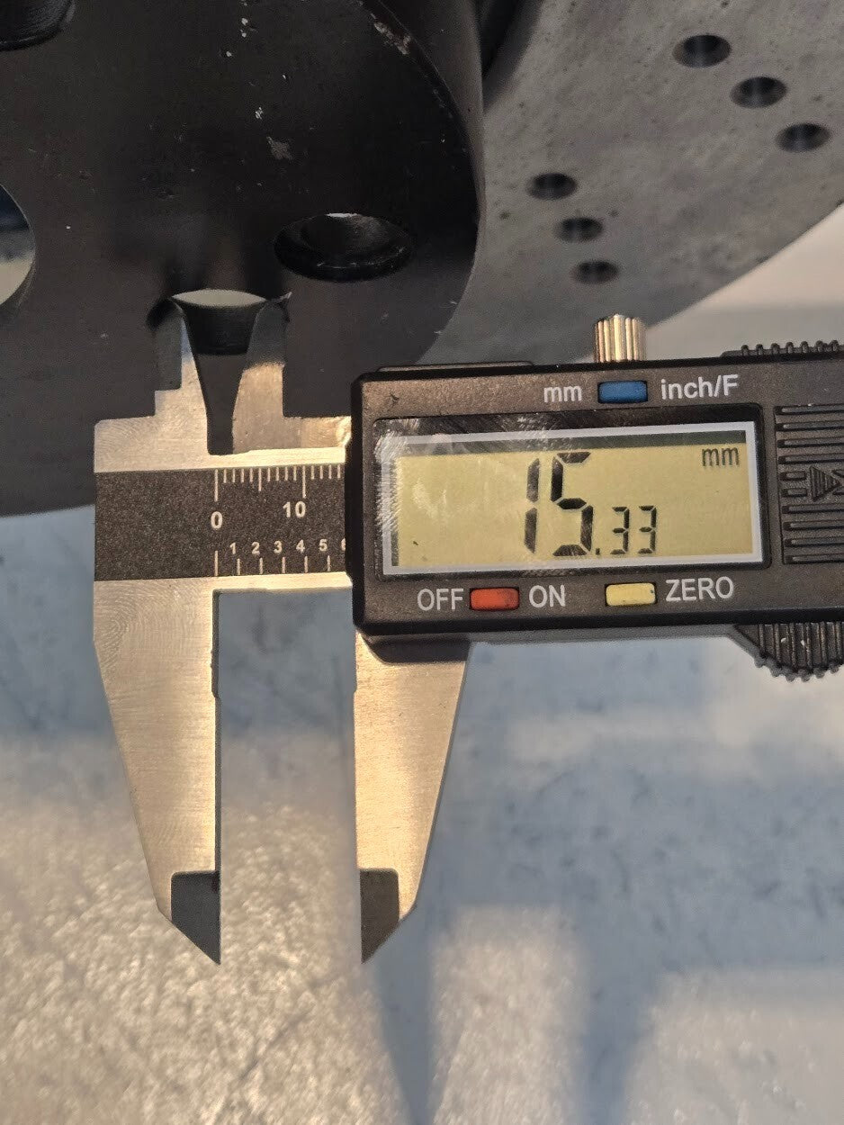 Drilled Brake Rotor 4 9-88 07 90 | 5x4.5in Bolt Pattern 11 9/16" Diameter