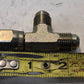 4 Quantity of Steel Flared Tube Swivel Run Tees | 3/8" OD | 17802 (4 Quantity)