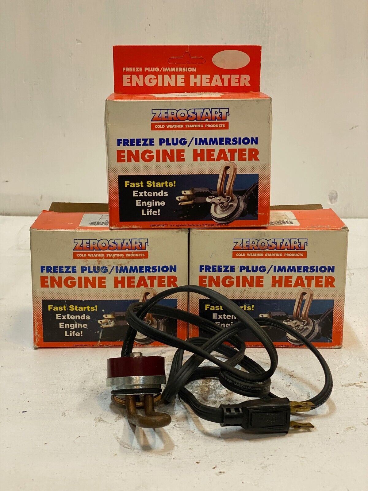 3 Qty of Zerostart Engine Heater 605-3028 Model 1541 400 Watts (3 Quantity)