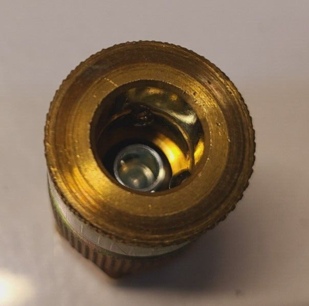 5 Qty. of Milton Kwik Change "T" Style Couplings 3/8" MNPT Brass (5 Qty)