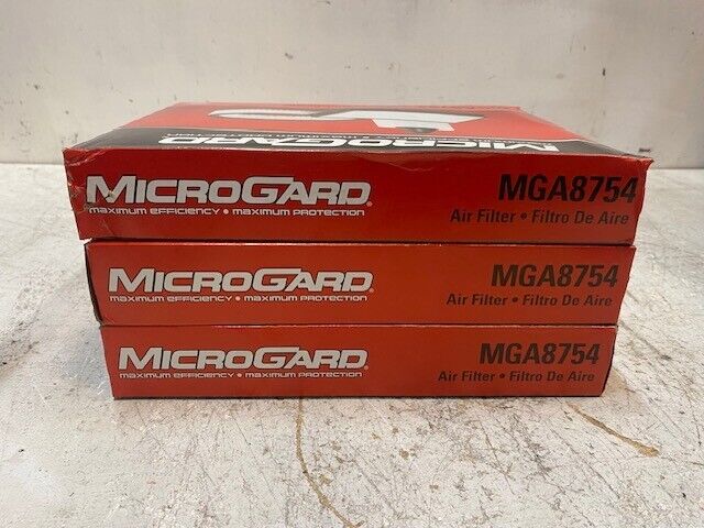 3 Quantity of Microgard MGA8754 Air Filters (3 Quantity)