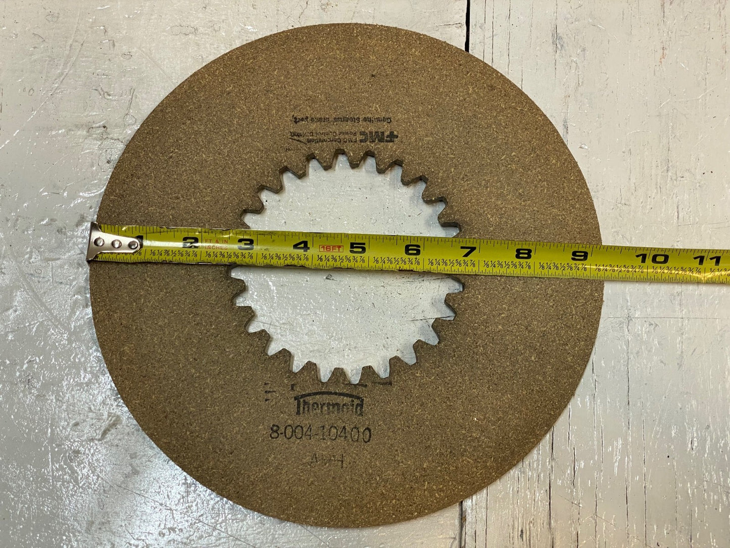 FMC Stearns Brake Friction Disc Thermoid 8-004-10400