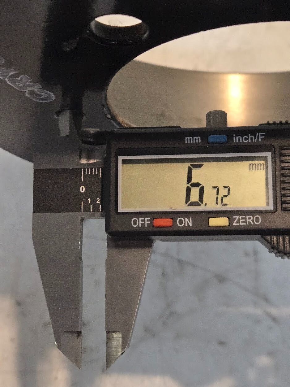 Cryo Treated Brake Rotor | 5 x 4.5" Bolt Pattern | 20.15 mm Rotor Thickness