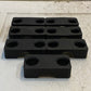 7 Quantity of Block Clamp Halves 4" Long 1-7/8" Wide 1" Thick 25mm Bore (7 Qty)