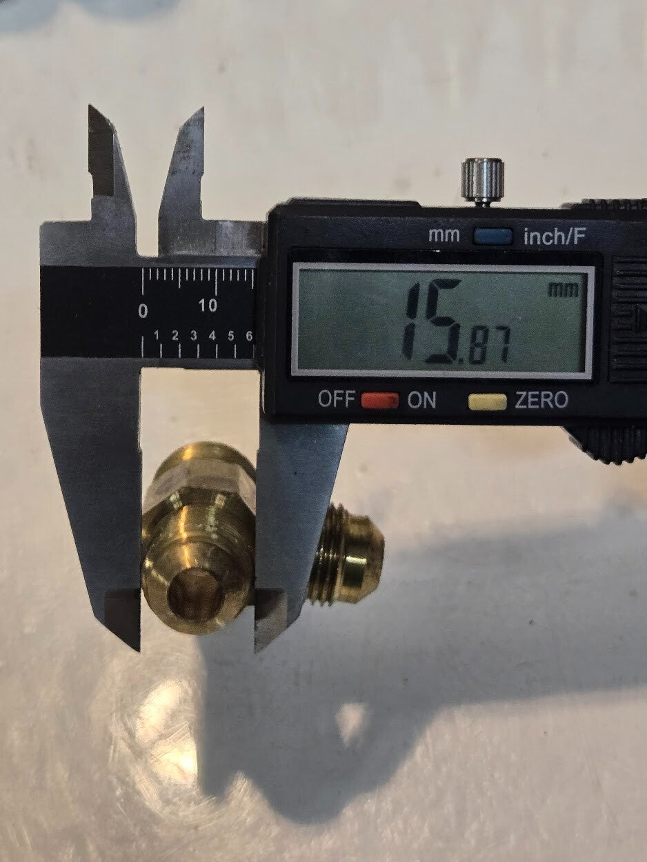 10 Quantity of BrassCraft 44-8-6-6 Flare Reducing Tees 1/2"x1/2"x3/8" (10 Qty)