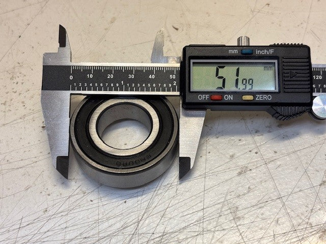 6 Quantity Enduro Single Row Ball Bearing 52x25x15mm | 6205RSC3 (6 Quantity)