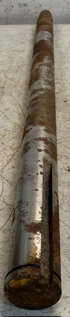 Metal Rear Axle Shaft 21-3/8In Heavy Equipment Industrial Drivetrain Unit