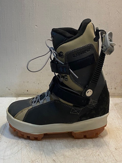 Heelside Boots Model Explorer Color Charcoal/Sand Size 10 Thermal Insulation