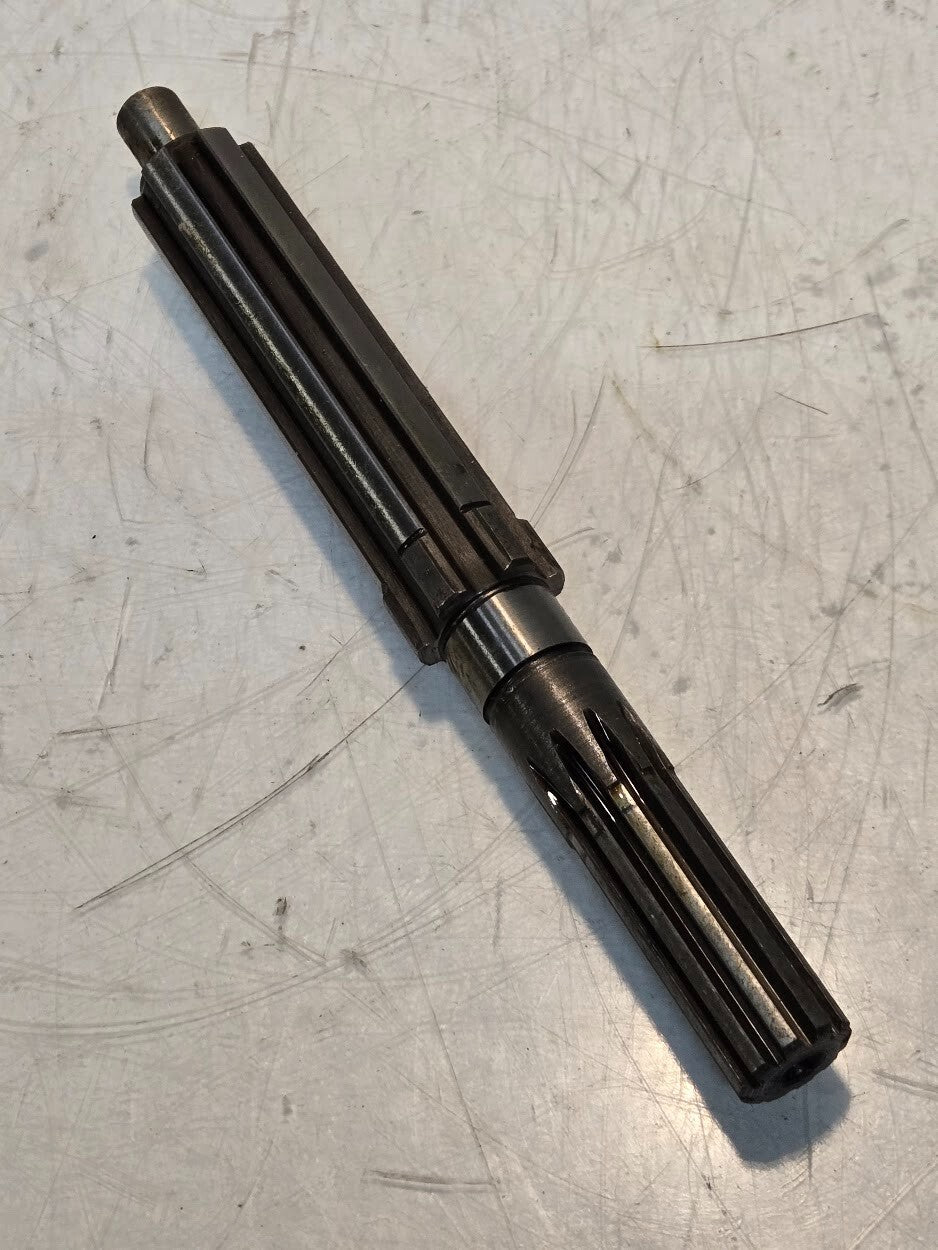 Transmission Input Shaft 8.5" Long | 6 Spline 25mm Shaft | 10 Spline 19mm Shaft