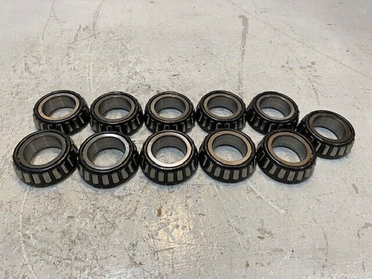 11 Qty of Peer Tapered Roller Bearings L44643 45mm OD 25mm Bore 15mm (11 Qty)