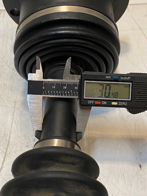 GSP CV Joint NCV10137 | 770E24077 | 21" Long 24mm Thread 30mm Shaft 6-Bolt