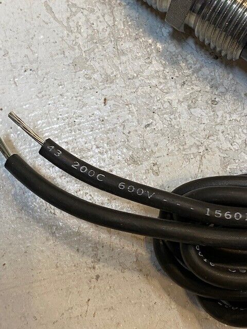 Temperature Switch 14mm End 21mm Thread 22mm Hex OD 156016 CSA 28" Cords