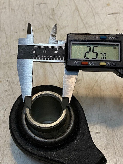Forged Weld-On Top Link Ball End 26mm Bore 51mm Thick 3-3/4" L 2-3/4" W