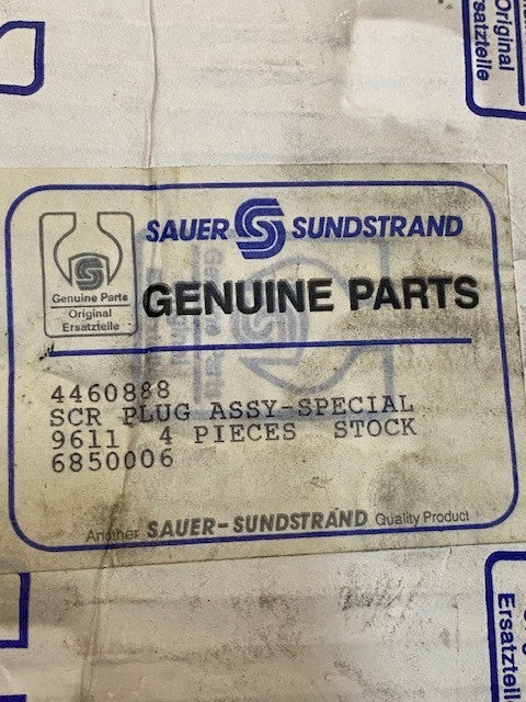 Sauer Sundstrand 4460888 | 3103375-0325 Hydraulic SCR Valve Assembly Hardware