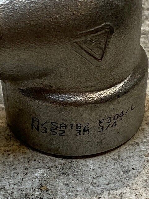 Street Elbow Forged Steel Pipe Fitting A/SA182 F304/L N352 3M 3/4"