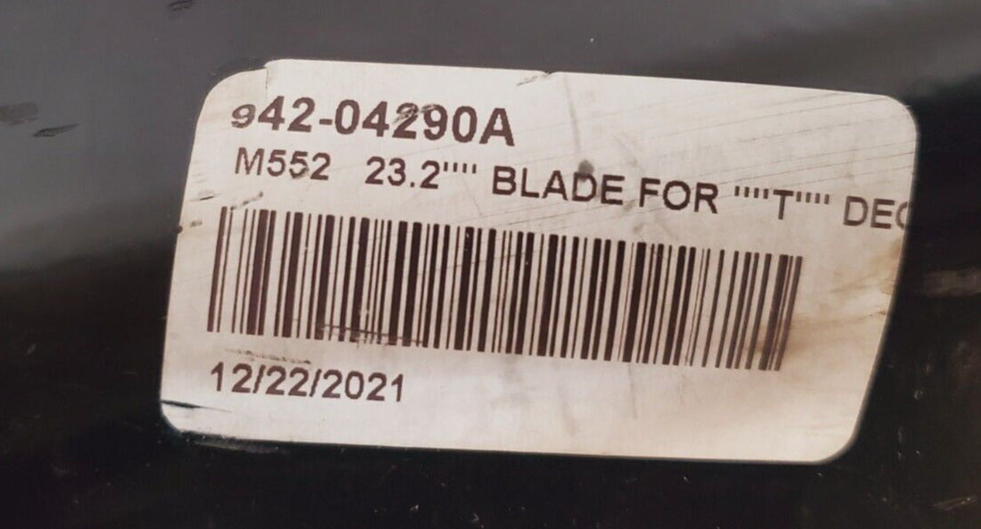 3 Qty. of Mower Blades 23.2"  | 942-04290A | 742-04290A | 286 | 21 (3 Qty)