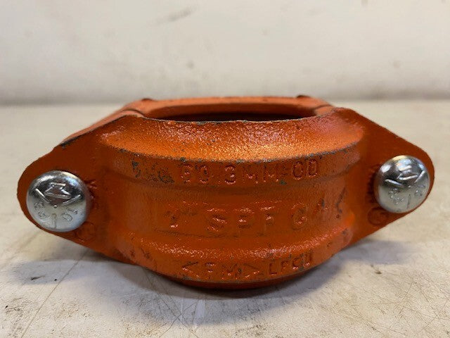 Gruvlok 0390003721 Flexible Coupling, Ductile Iron, 4 In