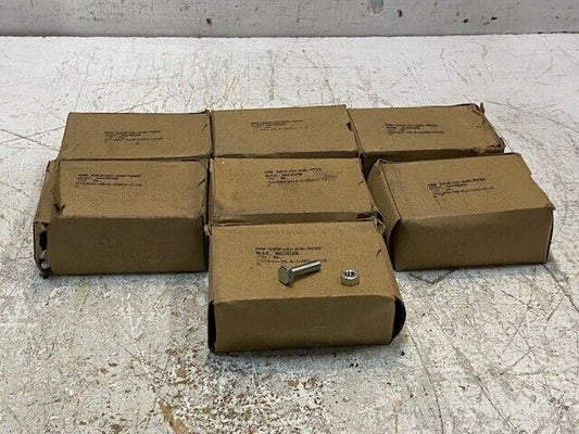 7 Boxes of 100 Qty of NSN Machine Hex Bolts 5306-00-206-4793 (700 Qty Total)