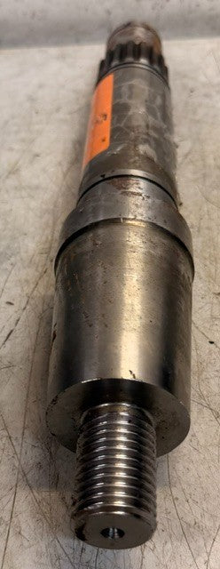 Hydraulic Pump Shaft 18-3/8 In Long Steel Drive Shaft Industrial 1329902C1-9E