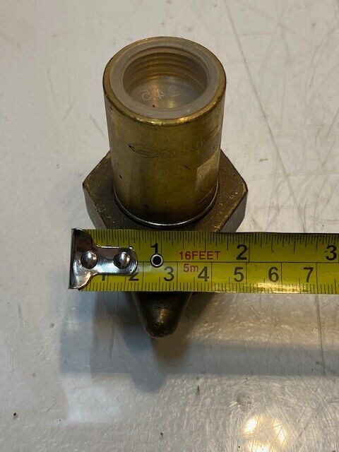 Faster FB 12/34 NPT F5 Hydraulic Socket Brass Flat Valve 3/4 in NPT