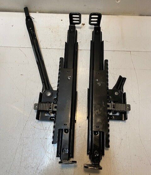 Pair of Seat Sliders for Volkswagen 15-6/8" Length 2" Width 3" Height