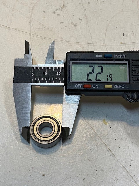 29 Quantity of Peer 7R6 Bearings 22mm OD 9mm Bore 7mm Thick (29 Quantity)