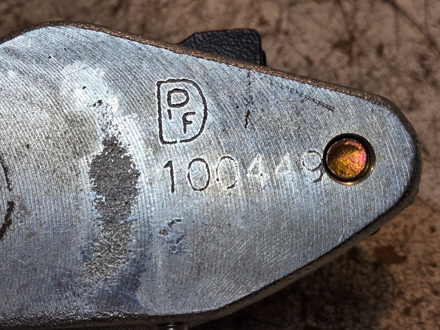 Brake Caliper and Pads 100449 | 8 1/4" Long 4" Wide 3 1/2" Tall