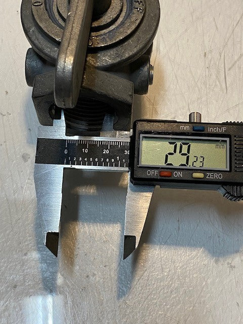 2 Qty of Full Port Aluminum Gas Valve Handles 500 Series 0.5 Psig Max (2 Qty)