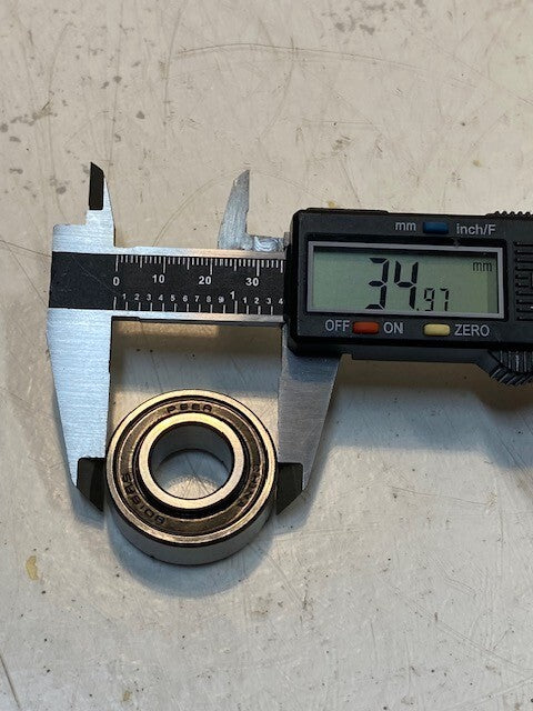5 Quantity of Peer 8016RS Bearings 35mm OD 16mm Bore 12mm Thick (5 Quantity)