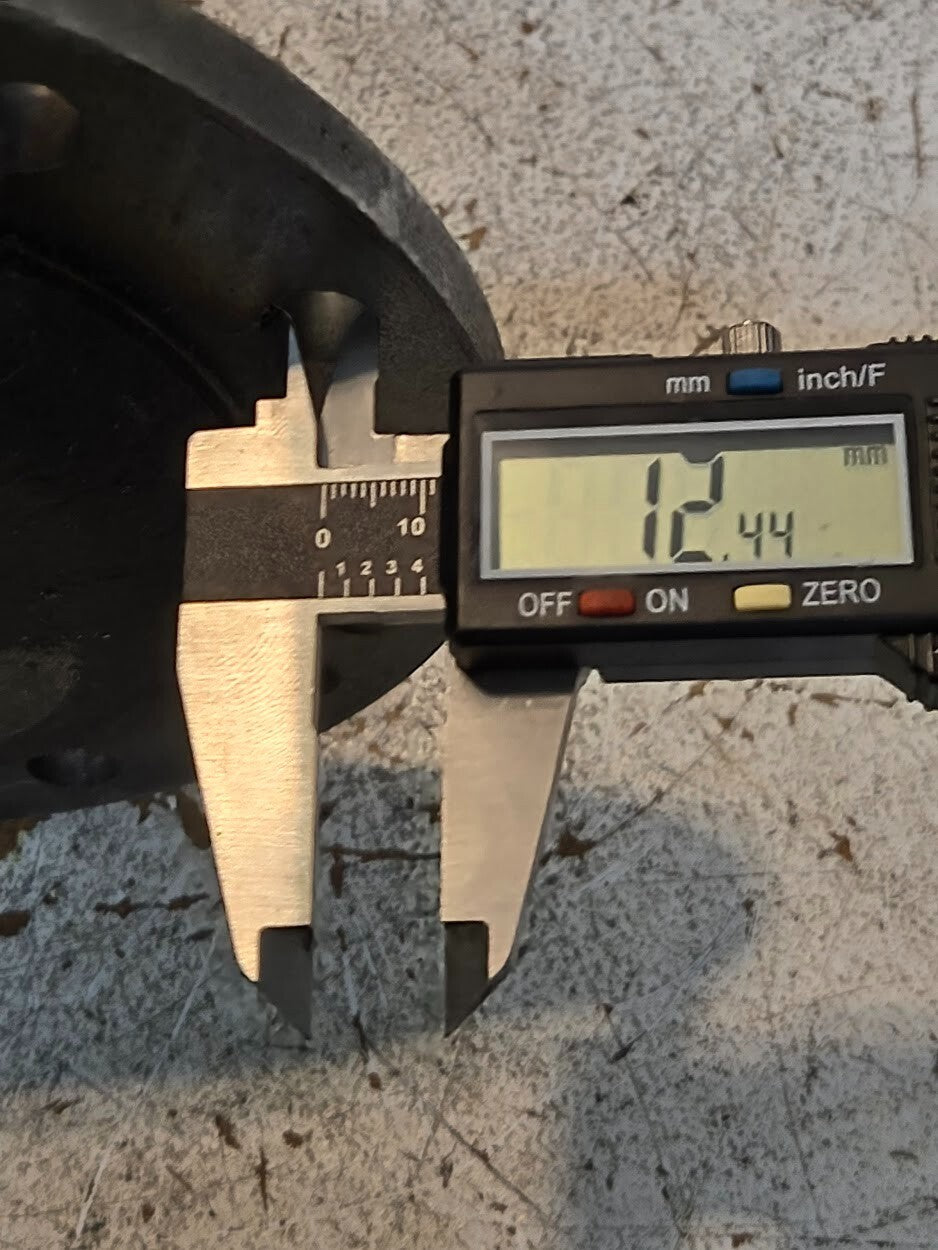 Driveshaft 18 1/2" Length 7 3/8" Hub Diameter 2 3/4" Shaft Diameter