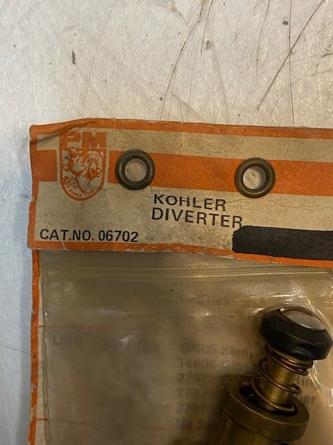 P&M Cat. No. 06702 Kohler Diverter