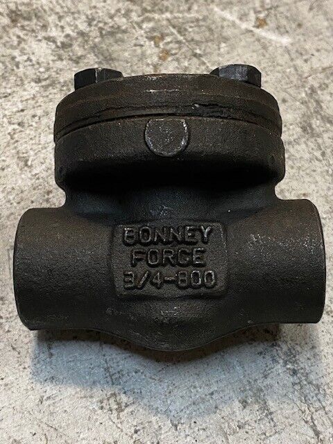 3 Qty of Bonney Forge 3/4" Class 800 Check Valves A105N | 057687-0012 (3 Qty)