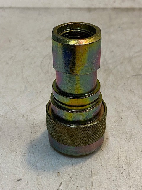 Pioneer Hydraulic Quick Disconnect Female Coupler 37mm OD 18mm Bore