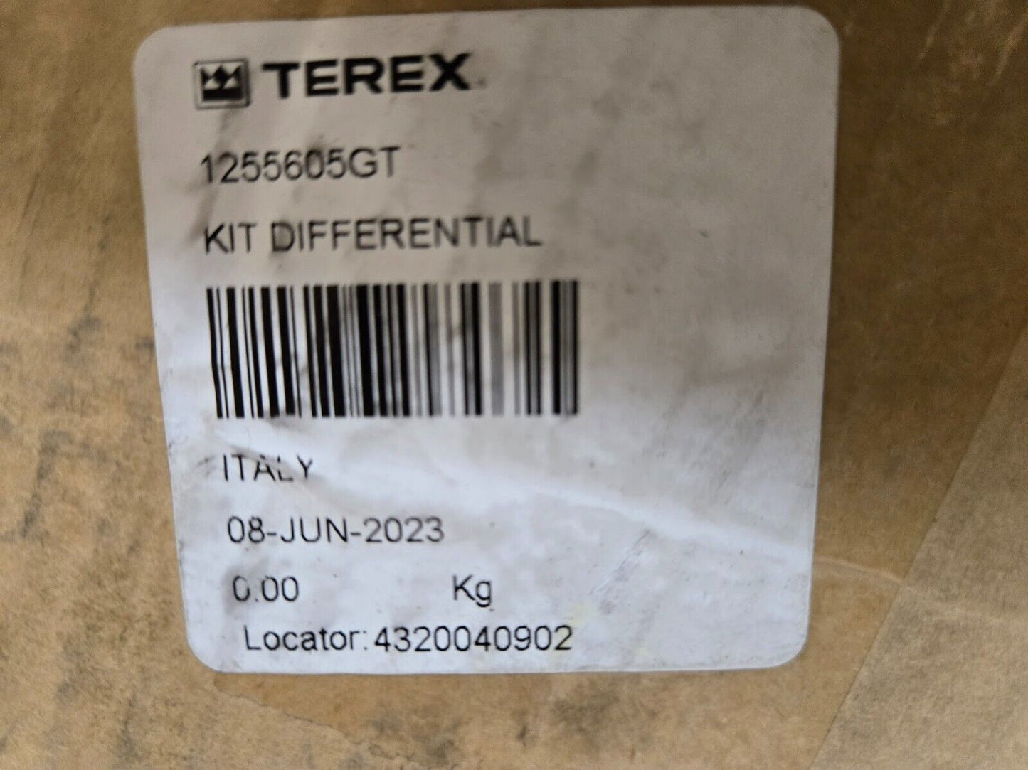 Terex Kit Differential 1255605GT