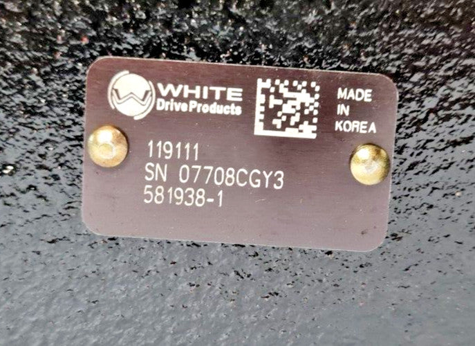 White Drive Rotator Turntable  119111 | 170-50034-2 | SN 07708CGY3 | 581938-1