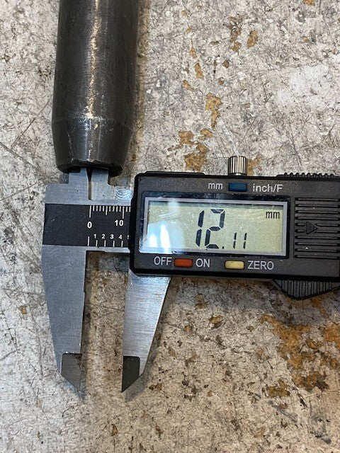 Closed Swage Socket T14 | 7" Long 27mm Bore 12mm ID 25mm OD