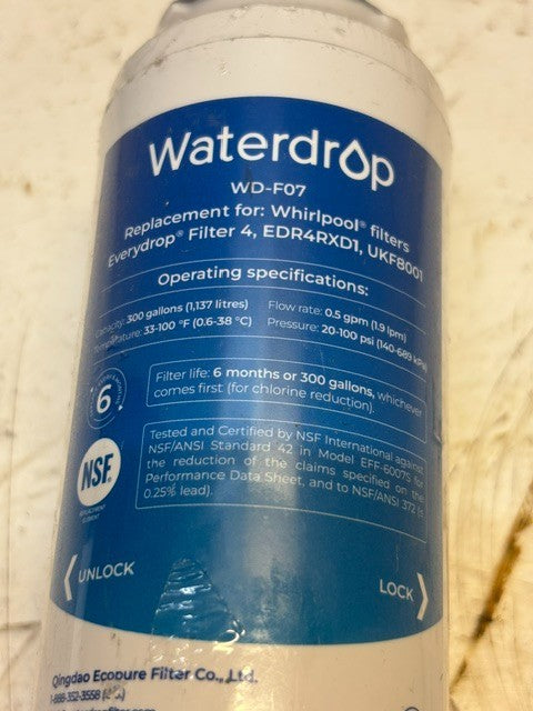 2 Quanitity Waterdrop Filter Replacement | FD-F07 (2 Quantity)