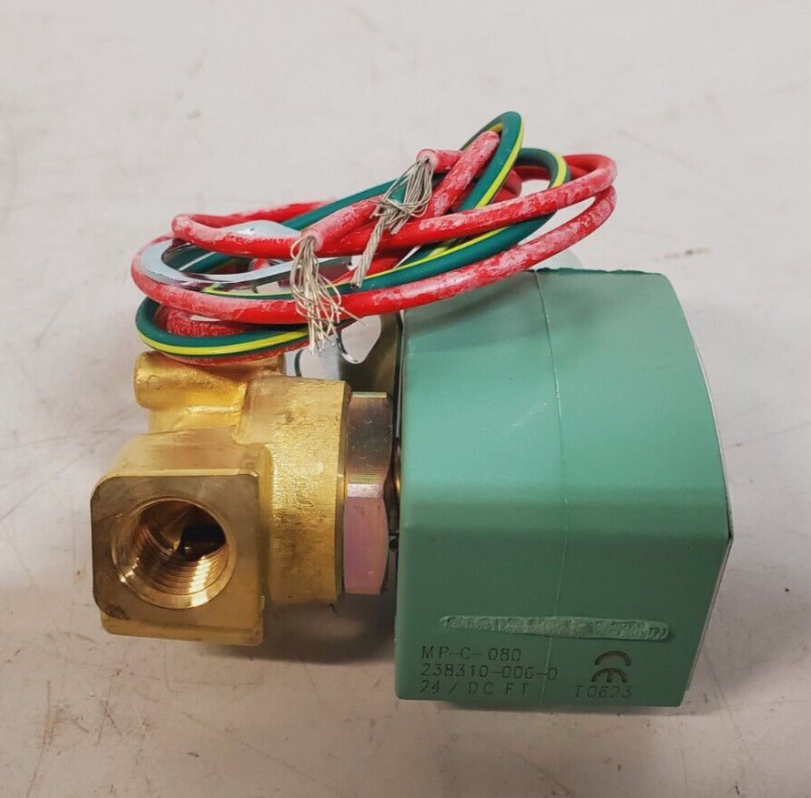 Asco RedHat Brass Solenoid Valve 24 DC 8262G090 | T 887479 | 20452 | MP-C-080