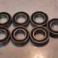 7 Quantity of Ball Bearings 6005RS | 47 mm OD x 25 mm OD x 12 mm Thick (7 Qty)