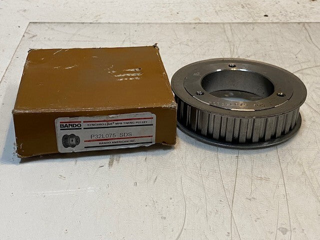 BANDO Timing Belt Pulley P32L075 SDS 4" OD 1" Thick 55mm Bore