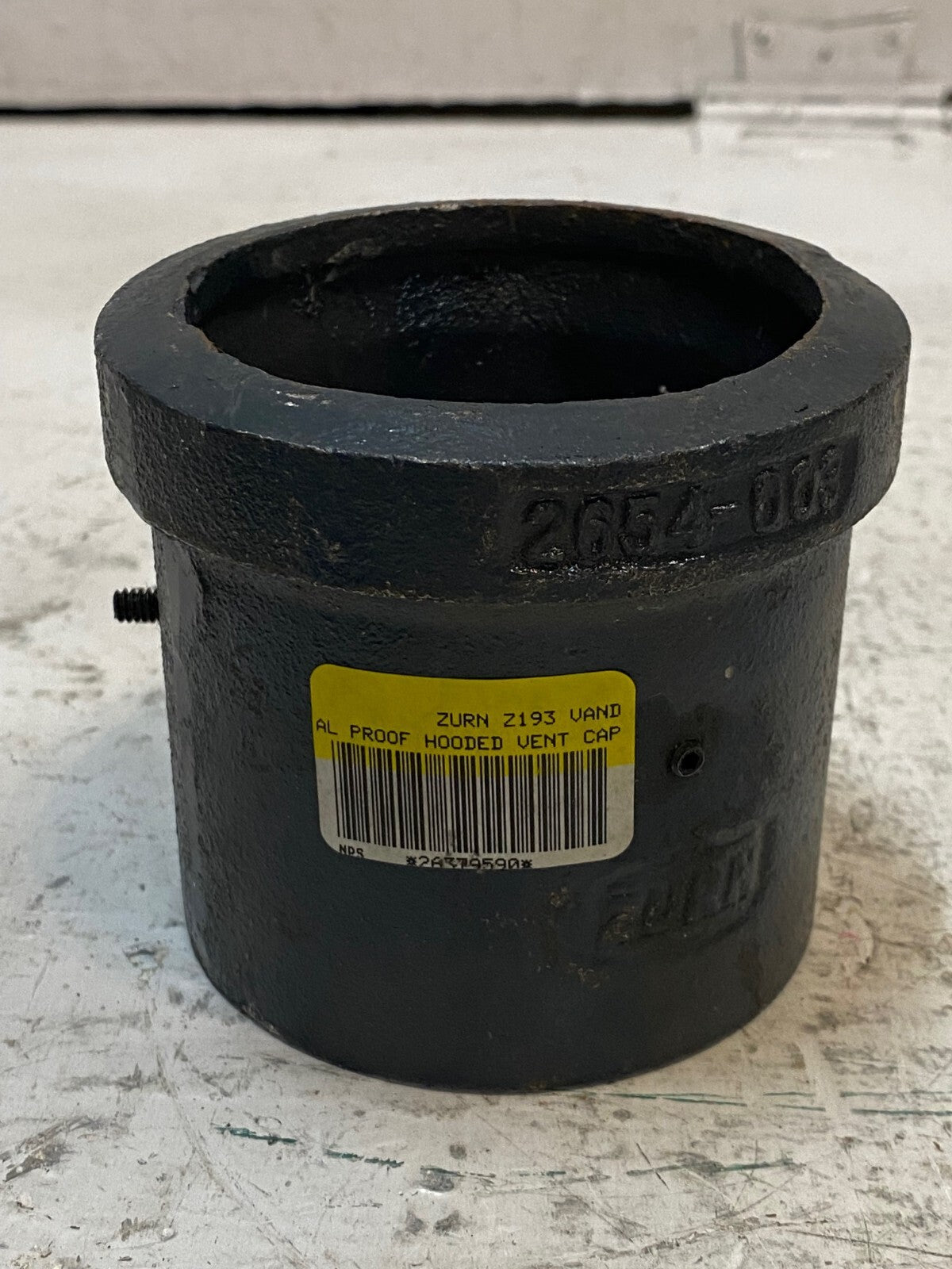 Z193 Vand Al Proof Hooded Vent Cap 2654-003