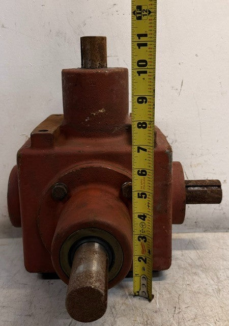 Cast Iron Right Angle Industrial Gear Drive Box 1484 Mehanical Power Unit