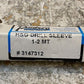 Pittsburg Alleghany Cutting Tools H&G Drill Sleeve 1-2 MT 3147312