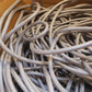 79 Lbs of 304 Braided Cable Sleeving & Wire 1/2" Thickness 2 conductors (79 Lbs)
