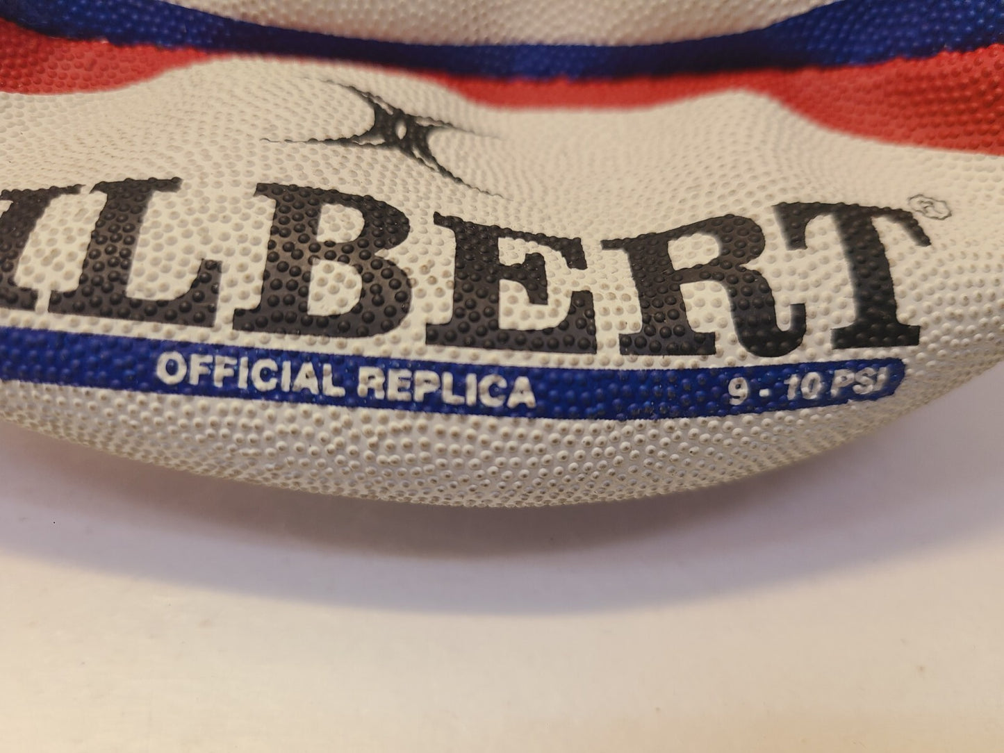 5 Qty. of Gilbert Replica Mini Rugby Official Balls 9-10 PSI (5 Qty)